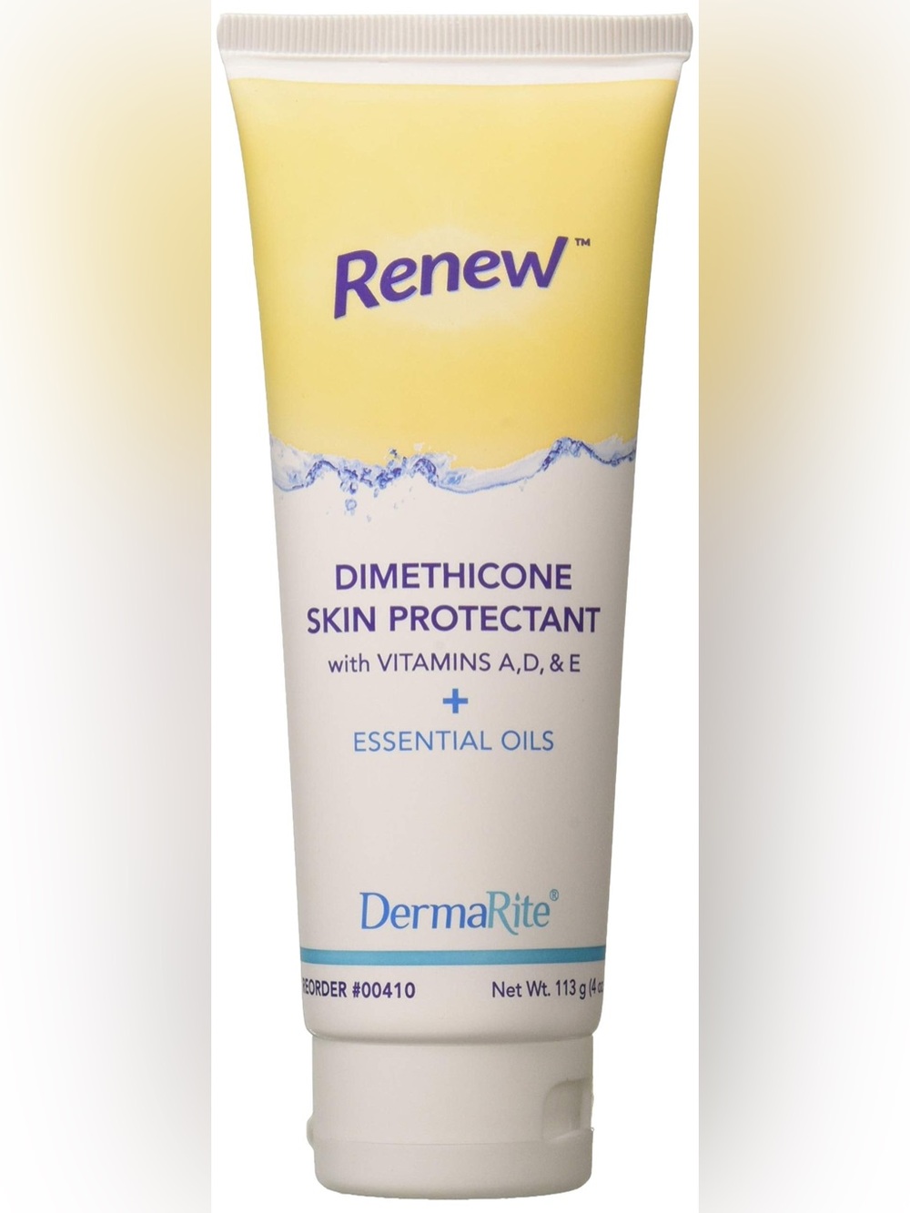 New SEALED Dermarite Industries Renew Skin Protectant with Dimethazone 4oz Tube